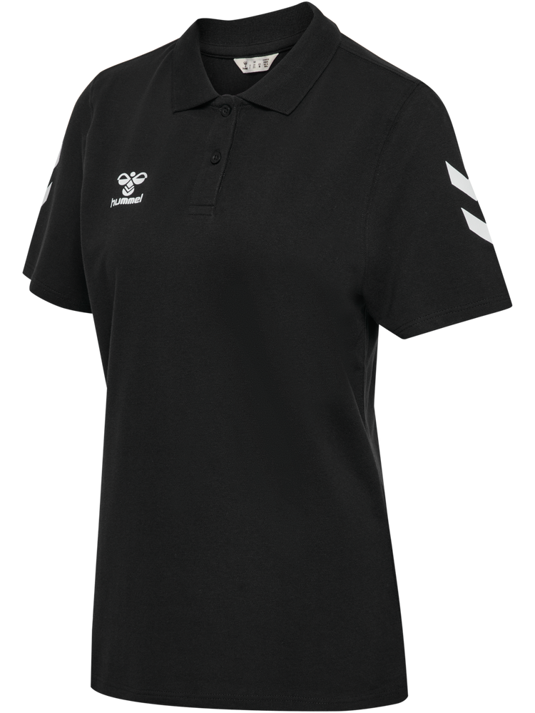 Hummel hmlGO 2.0 CHEVRON POLO WOMAN - BLACK