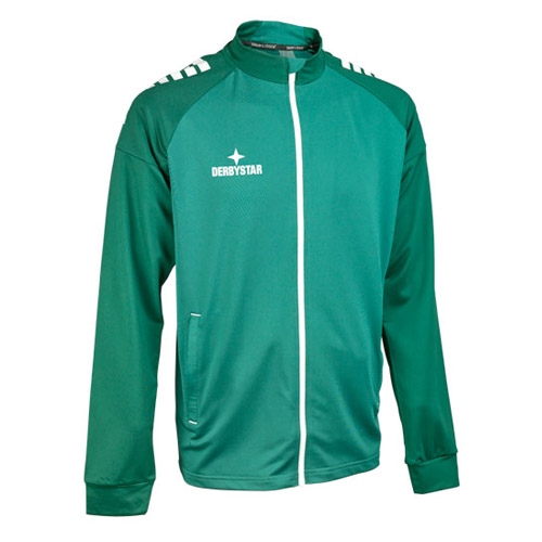 Derby Star Polyesterjacke Madrid v25 - gruen weiss