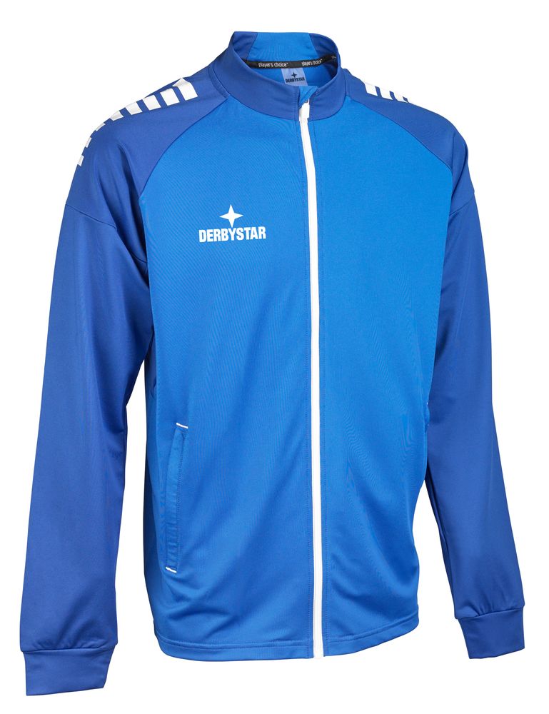 Derby Star Polyesterjacke Madrid v25 - blau weiss