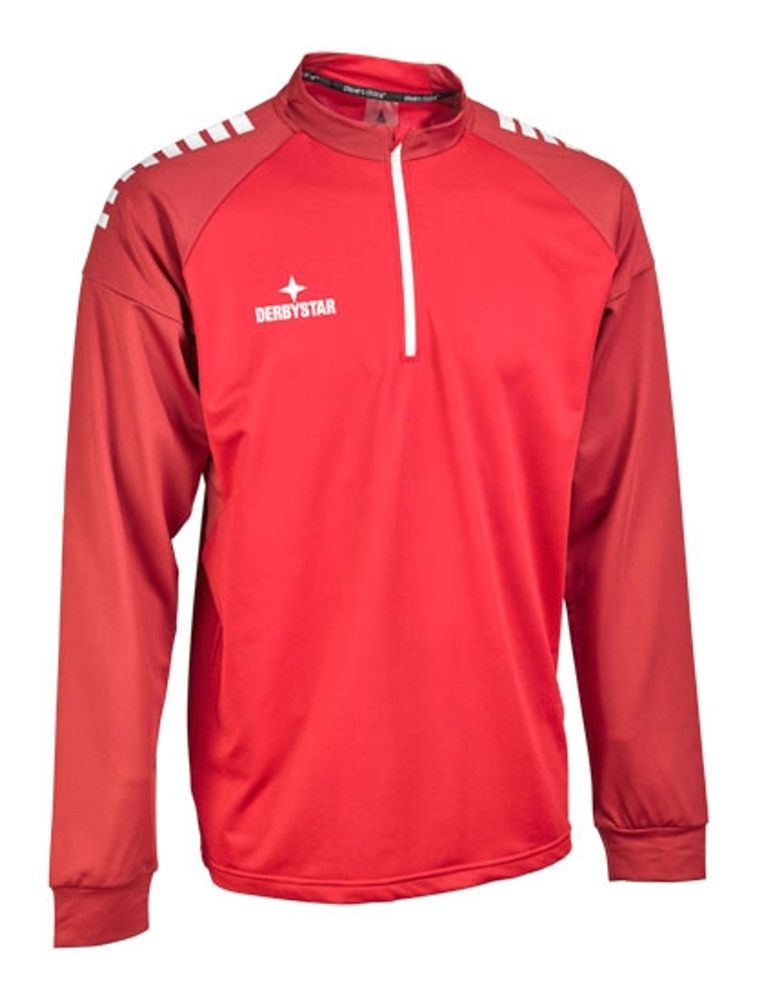 Derby Star Zip Top Madrid v25 - rot weiss