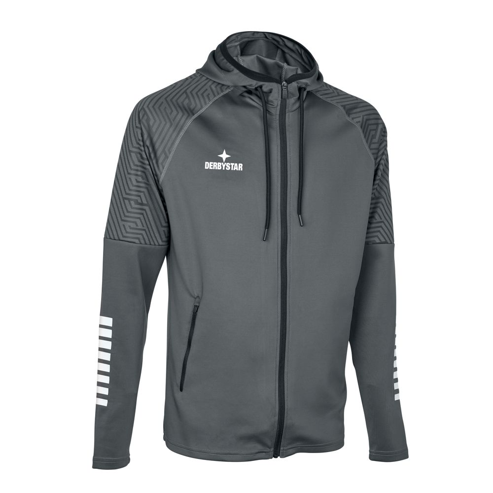 Derby Star Kapuzenjacke Primo v24 - rot weiss
