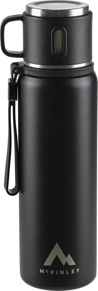 Mc KINLEY Isolierflasche 0,8L + Becher - BLACK