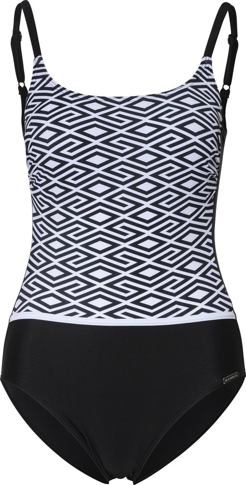 Firefly Da.-Badeanzug AMIRA - RHOMB BLACK