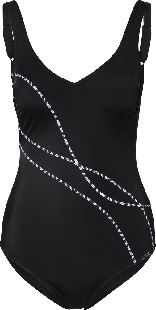 Firefly Da.-Badeanzug ALISA - ORNAMENT BLACK