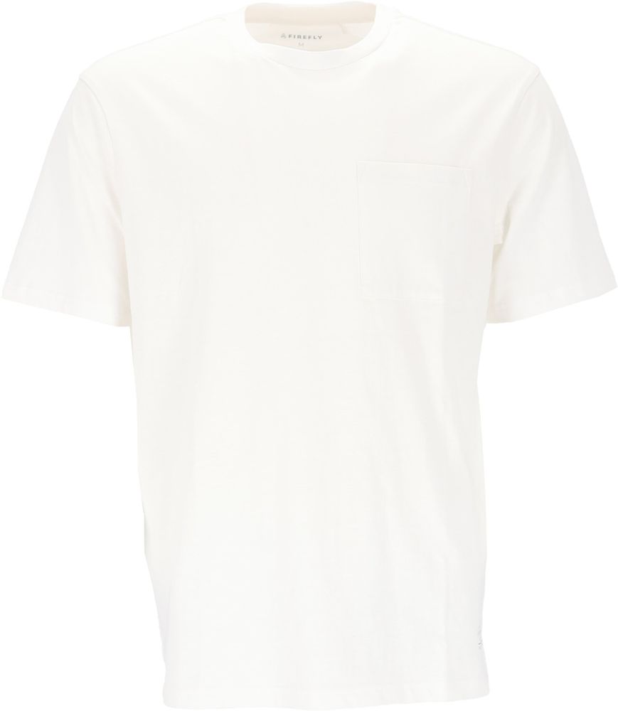 Firefly He.-T-Shirt FIR CORE M SLUB TEE - WHITE