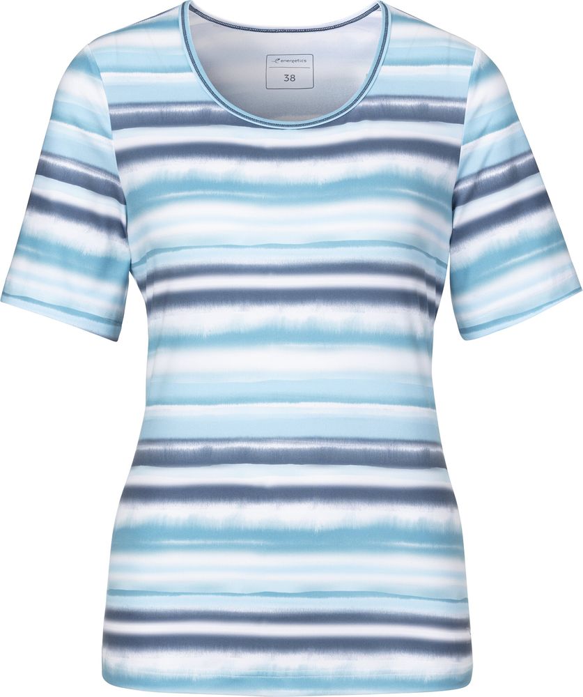 Energetics  Da.-T-Shirt Jella - BLUE LIGHT/WHITE