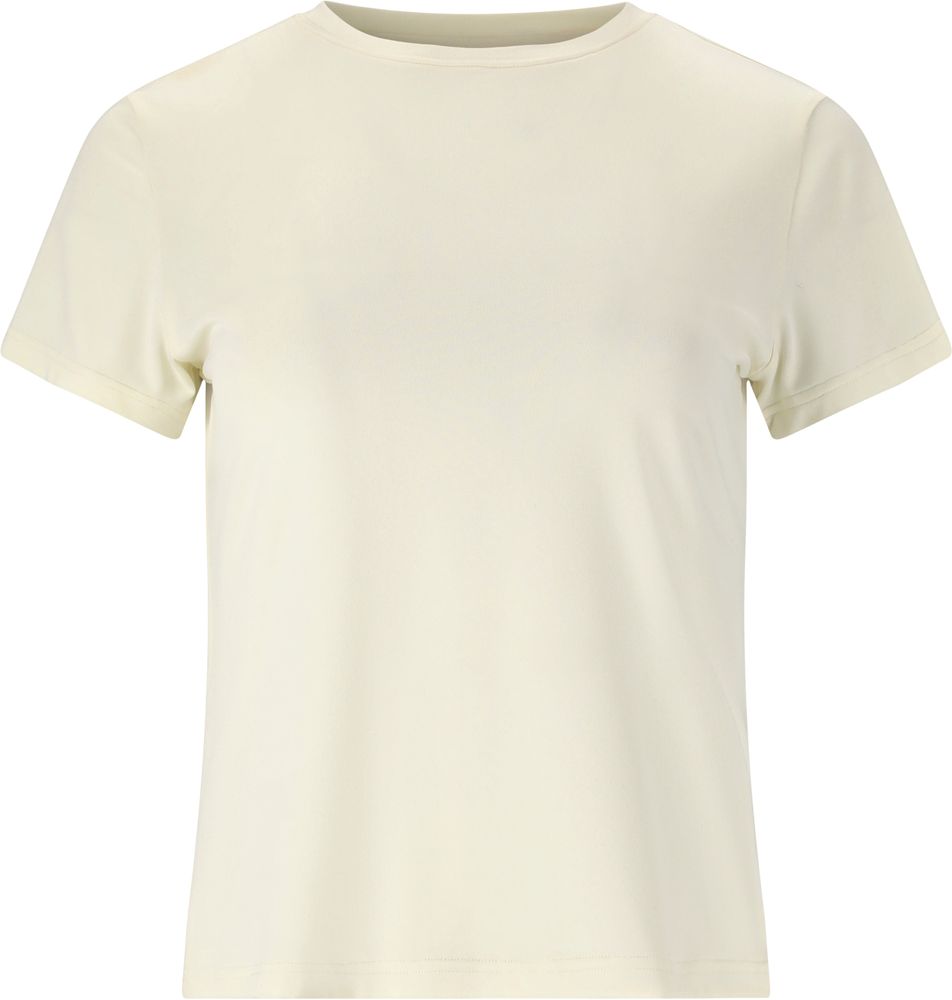 Athlecia Almi W S/S Tee - Vaporous Gray