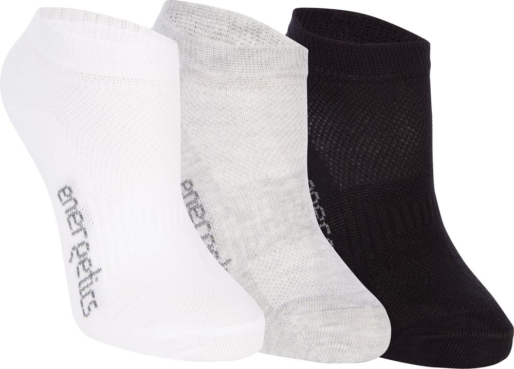 Energetics Unisex Socke EN 100 ux - white/grey/black