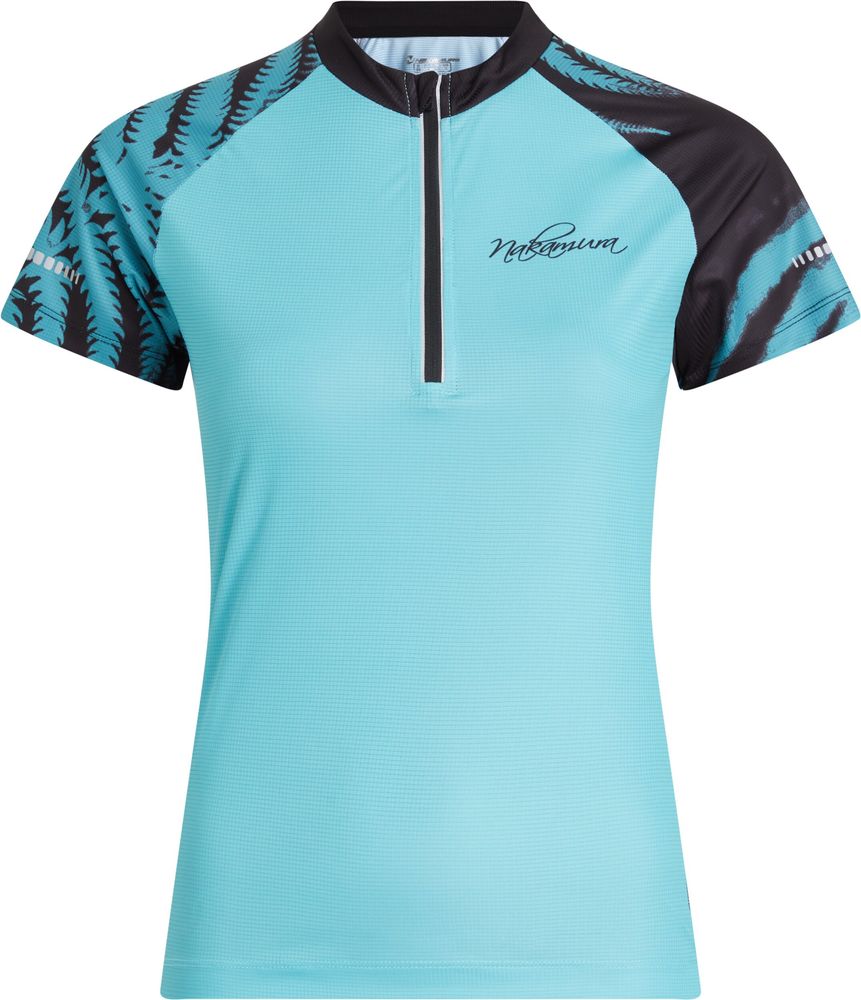 Nakamura  Da.-Fahrrad-Trikot Finnia W - MINT DARK/BLUE AQUA
