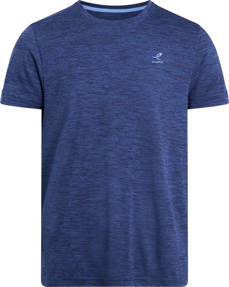 Energetics  He.-T-Shirt Telly II SS M - MELANGE/NAVY DARK/NA