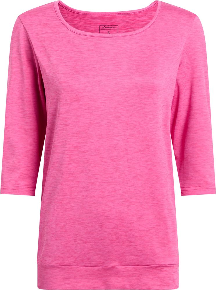Energetics Da.-Shirt Jewel 3/4 SS W - MELANGE/PINK/PINK