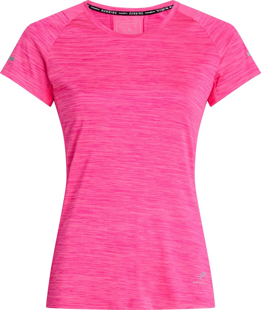 Energetics  Da.-T-Shirt Evii SS W - MELANGE/PINK/PINK