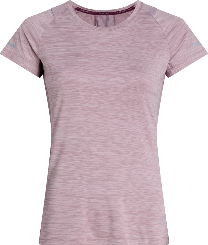 Energetics  Da.-T-Shirt Evii SS W - MELANGE/LILAC DARK/R