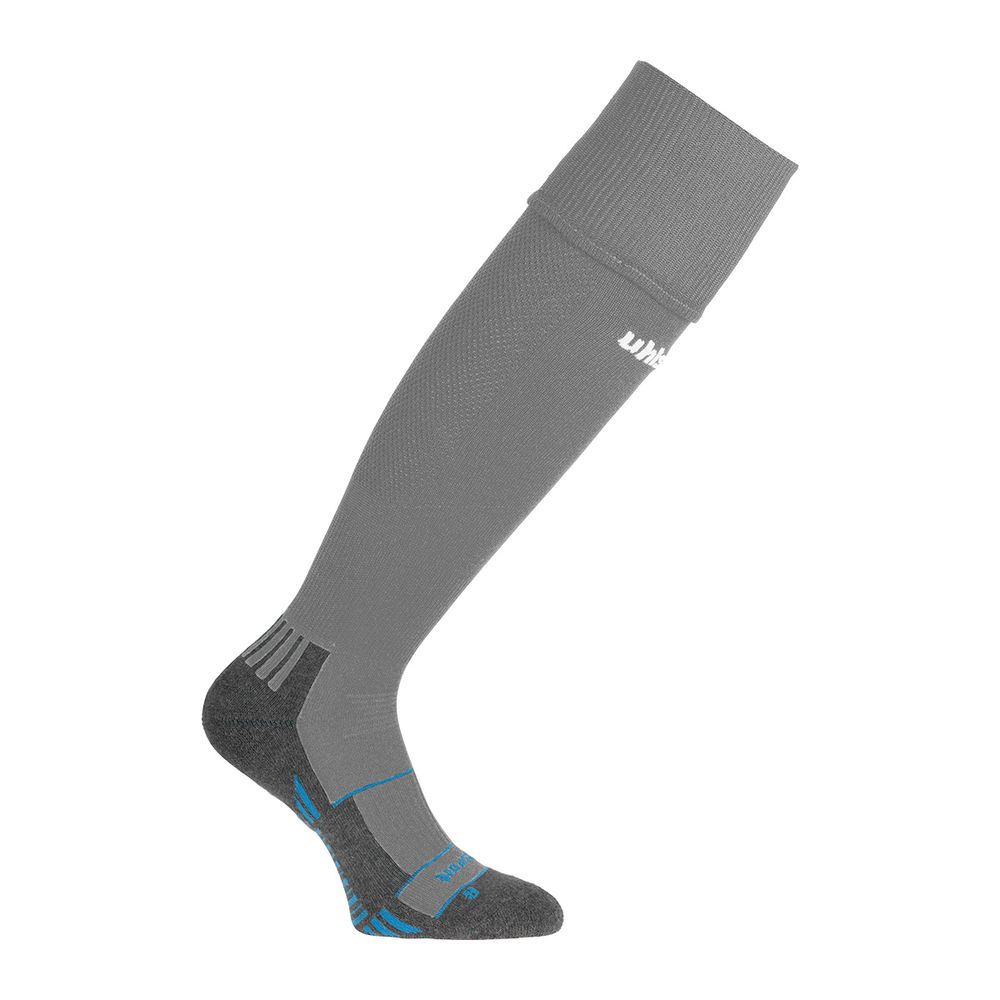 Uhlsport Team Pro Player Stutzenstrumpf - steingrau/schwarz