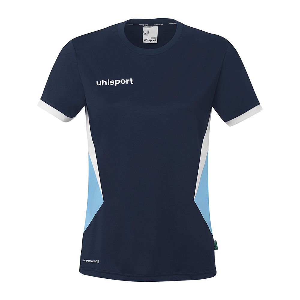 Uhlsport Equipe 29 Shirt Kurzarm Damen - marine/skyblau/weiß