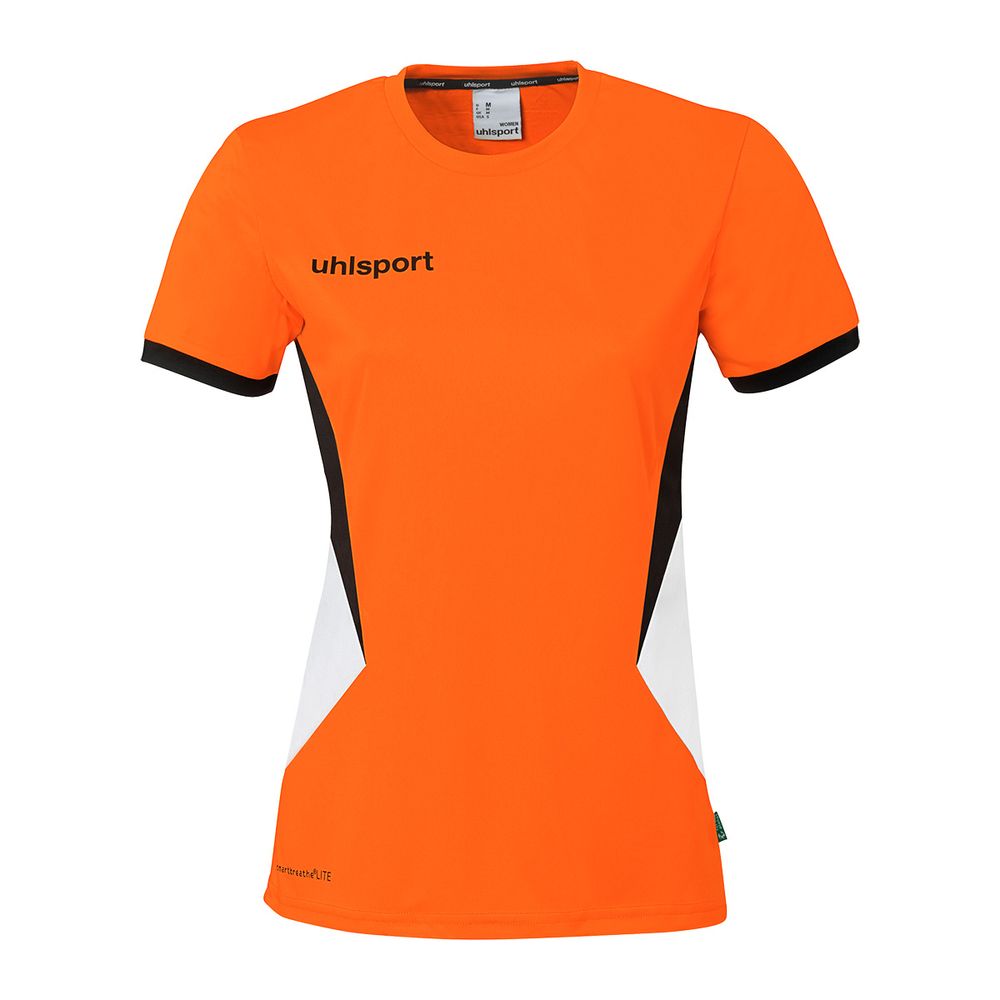 Uhlsport Equipe 29 Shirt Kurzarm Damen - fluo orange/weiß/schwarz