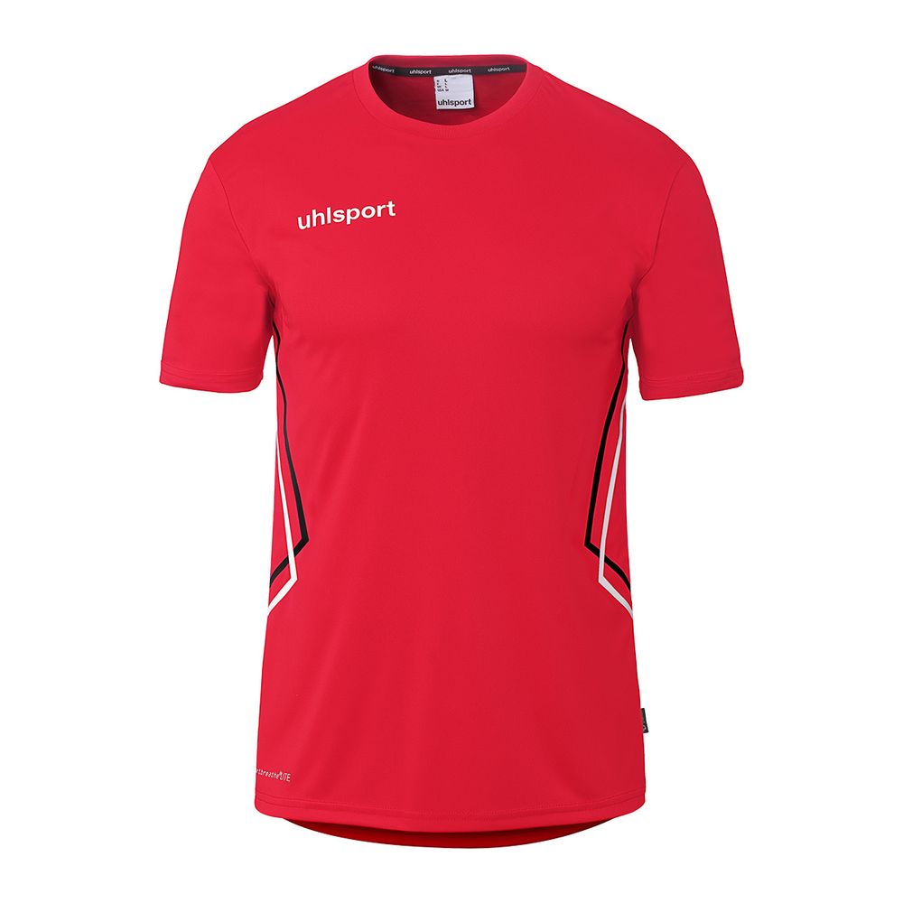 Uhlsport Equipe 29 Poly Shirt Kurzarm - rot/weiß/schwarz