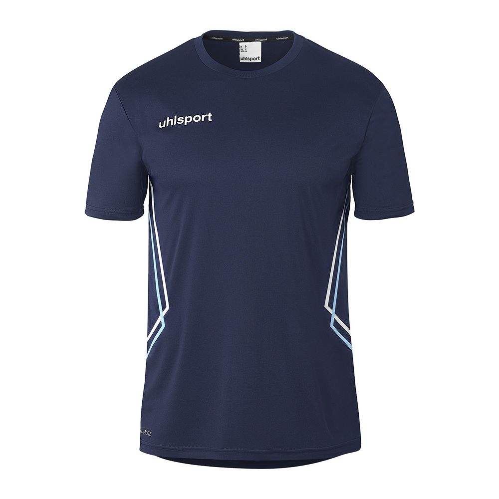 Uhlsport Equipe 29 Poly Shirt Kurzarm - marine/skyblau/weiß