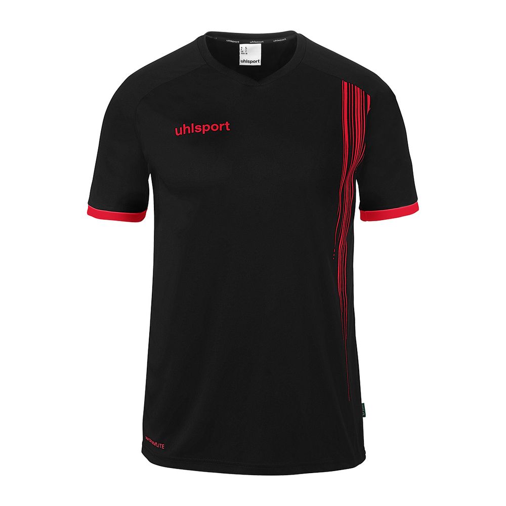 Uhlsport Impulse Shirt Kurzarm - schwarz/rot
