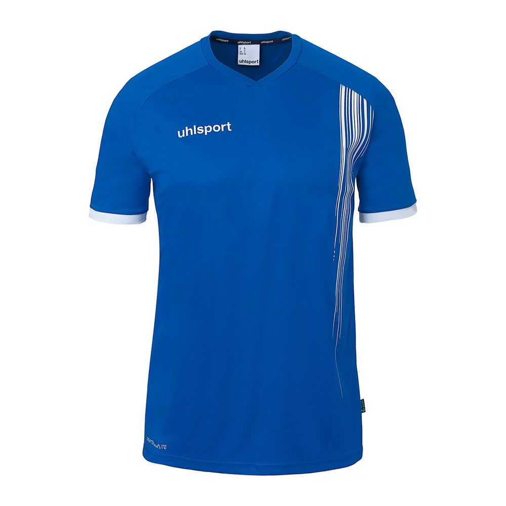 Uhlsport Impulse Shirt Kurzarm - azurblau/weiß