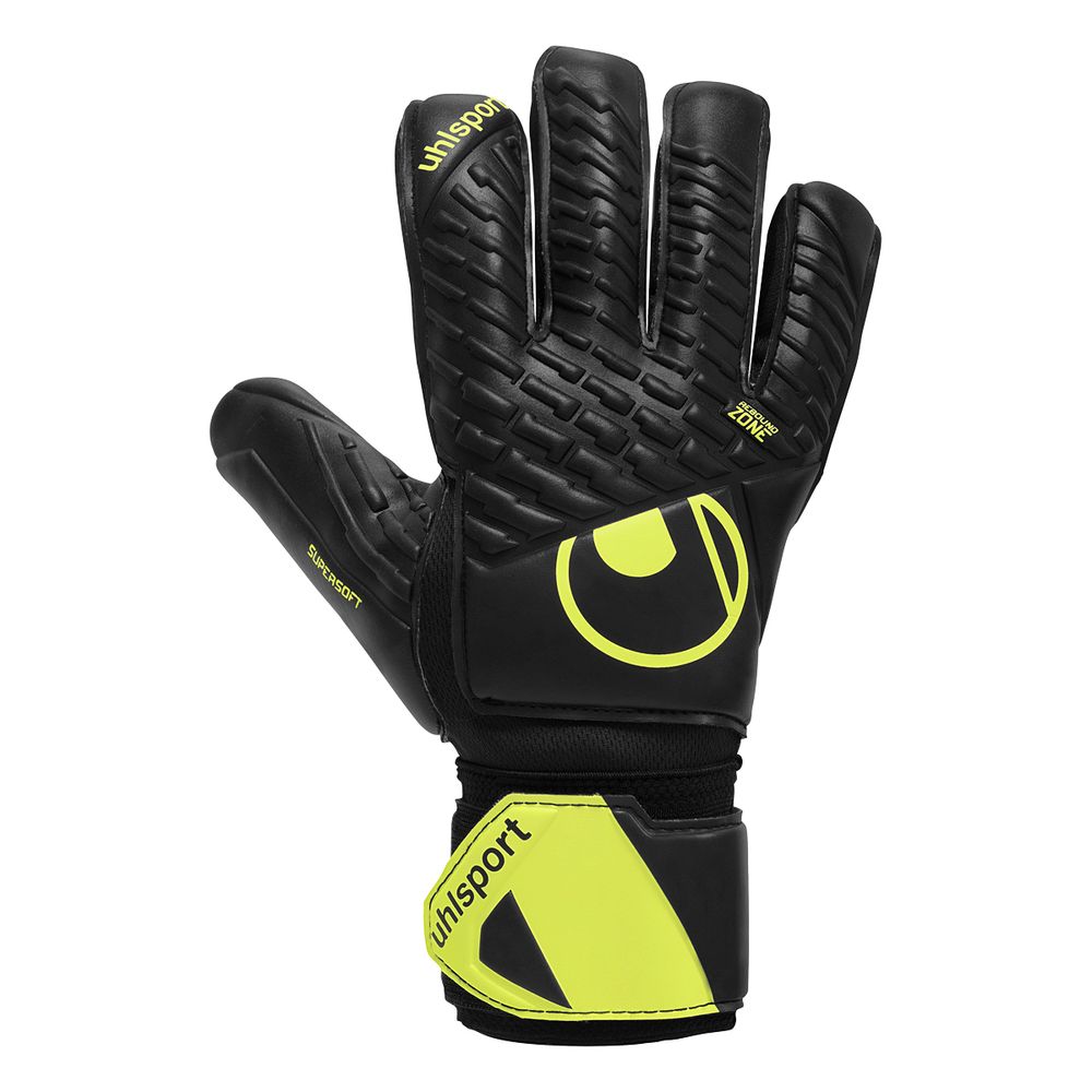Uhlsport Fm Supersoft Hn Flex Frame - schwarz/fluo gelb