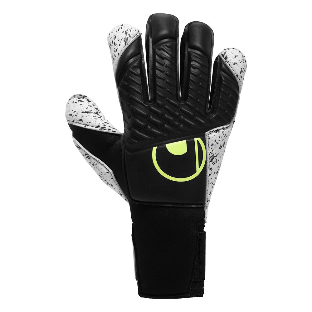 Uhlsport Fm Supergrip+ Flex Frame Carbon - schwarz/fluo gelb