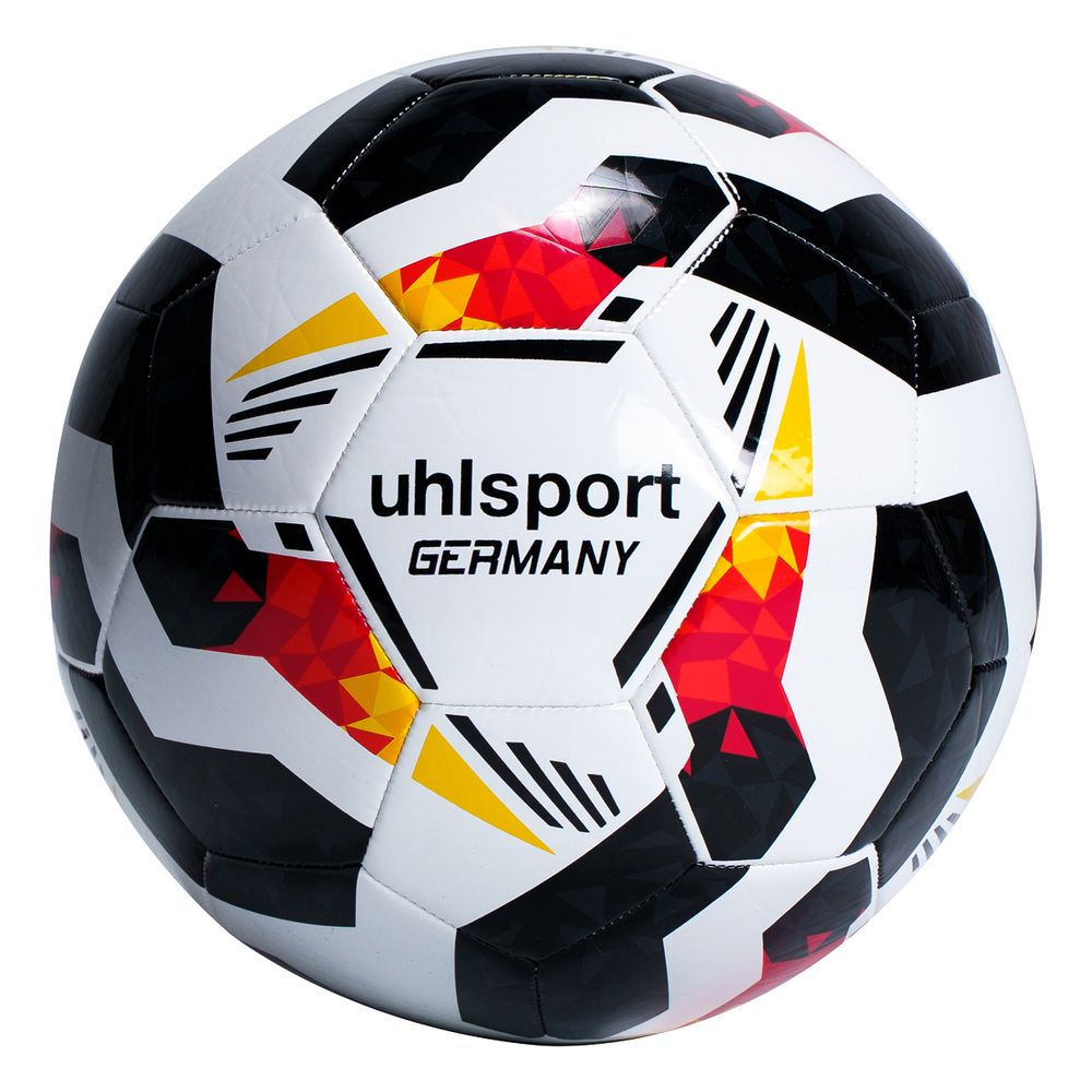 Uhlsport Nation Ball - schwarz/rot/gelb