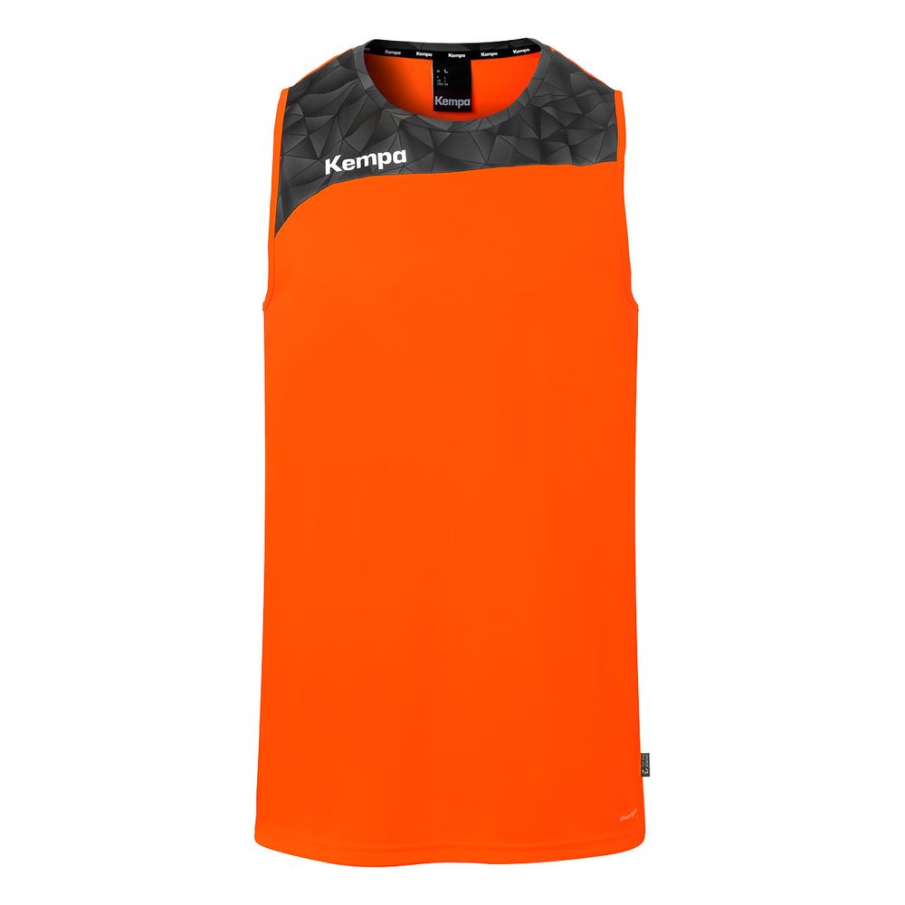 Kempa Athletics 29 Tank Top - fluo orange/schwarz