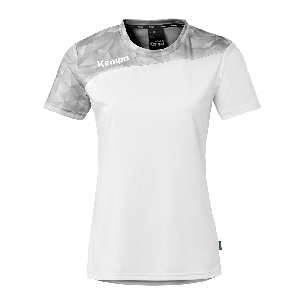 Kempa Athletics 29 Shirt Damen - weiß/steingrau