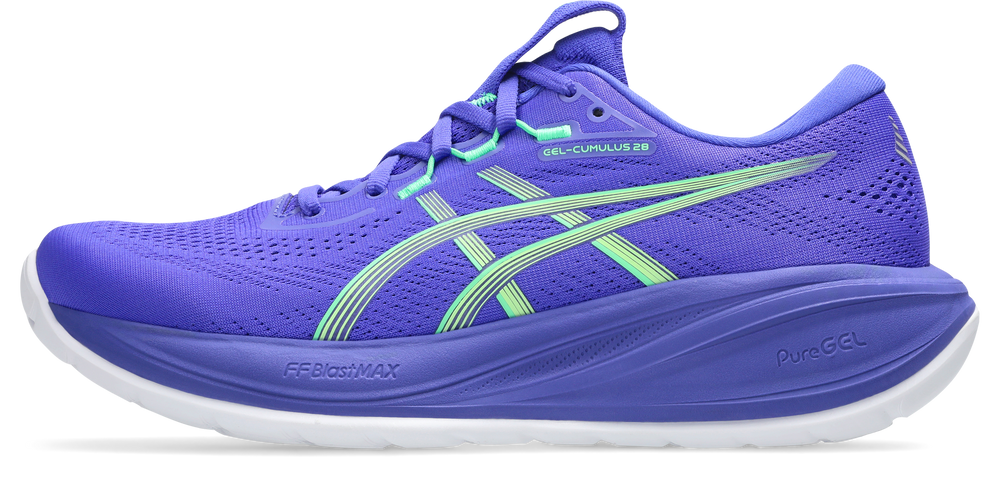 Asics Gel-Cumulus 28 - cobalt burst/illuminate green