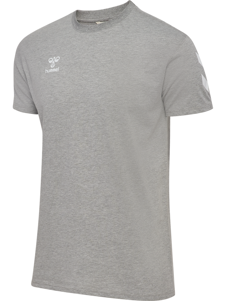 Hummel Hmlgo 2.0 Chevron T-Shirt S/S - grey melange