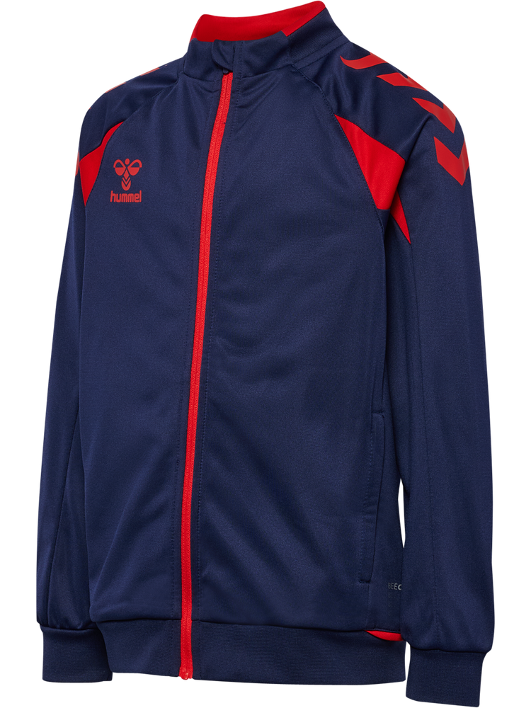 Hummel Hmlcore 2.0 Track Zip Jacket Kids - marine/true red
