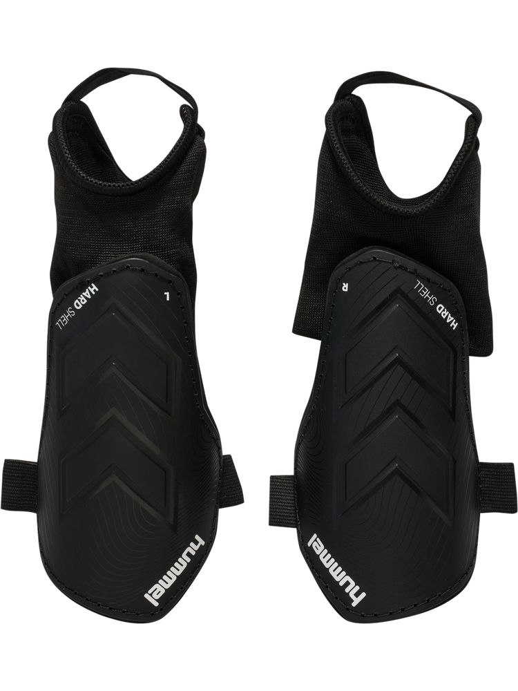 Hummel Hmlshin Guards Hard Shell - black/black/white