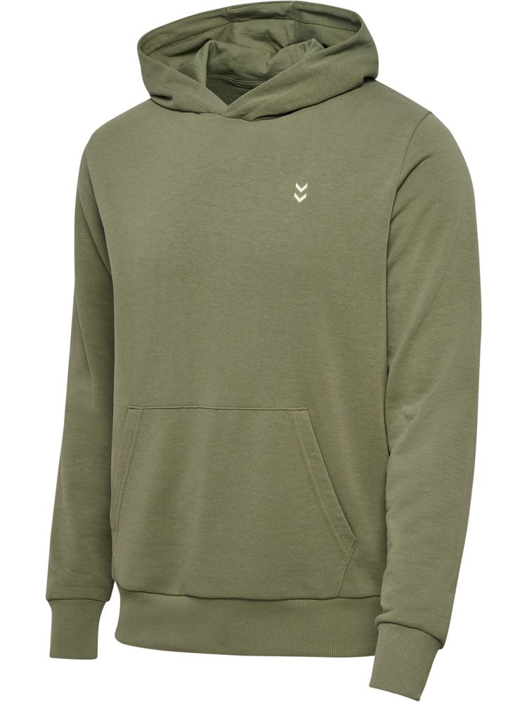 Hummel Hmlpulse Co Regular Sweat Hoodie - deep lichen green