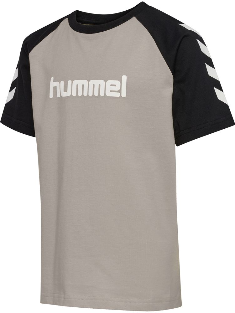 Hummel Hmljr Logo T-Shirt S/S - rock ridge