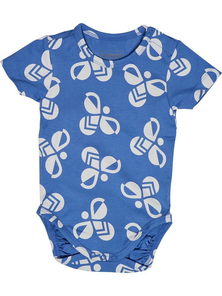 Hummel Hmlmini Bold Bee Aop Body S/S - dutch blue