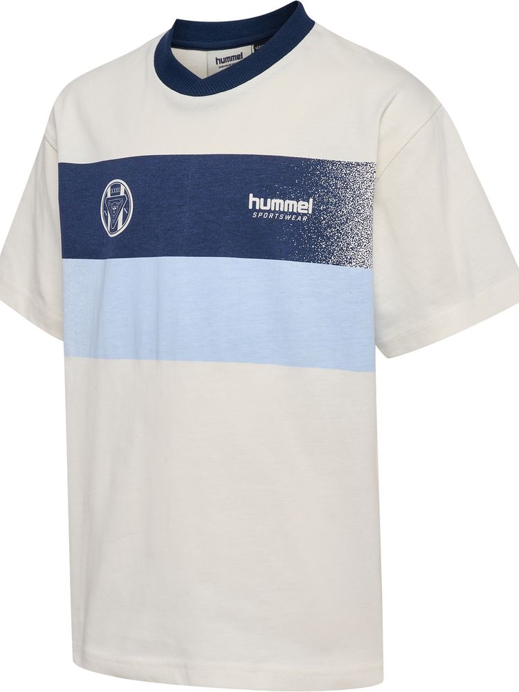Hummel Hmljr Loose Change T-Shirt Ss - blanc de blanc