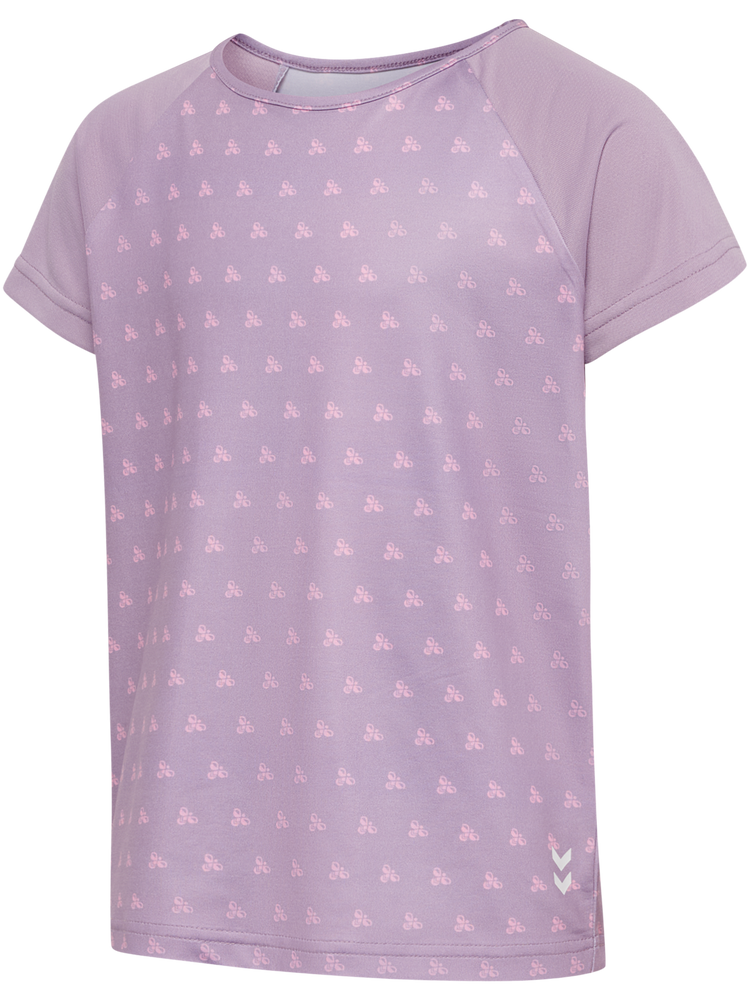 Hummel Hmljr Mix T-Shirt S/S - lavender mist