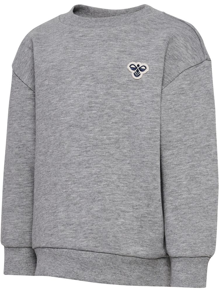 Hummel Hmlmini Loose Crewneck Bee - grey melange