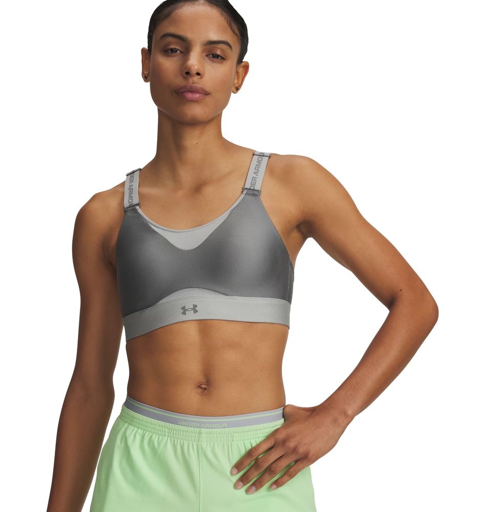 Under Armour  UA INFINITY HIGH 2.0 BRA - CLAY GREEN