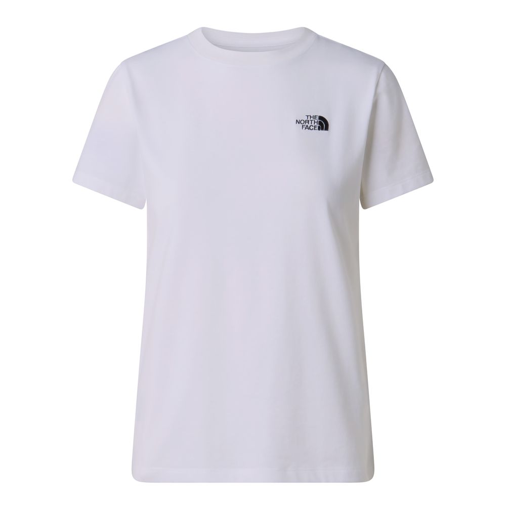 The North Face  W EVOLUTION SIMPLE DOME SLM SHORT SLEEVE - TNF WHITE