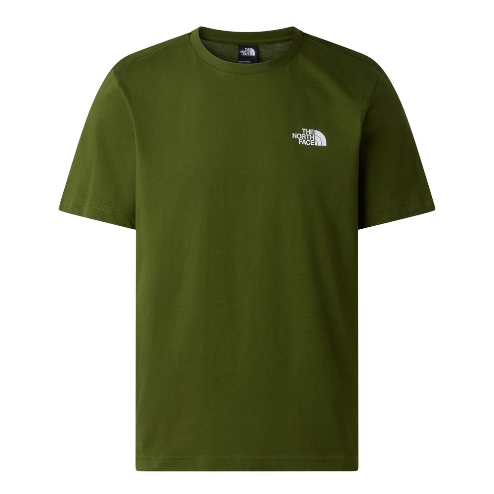 The North Face M BLANCA REGULAR SHORT SLEEVE TEE - WOODLAND GREEN