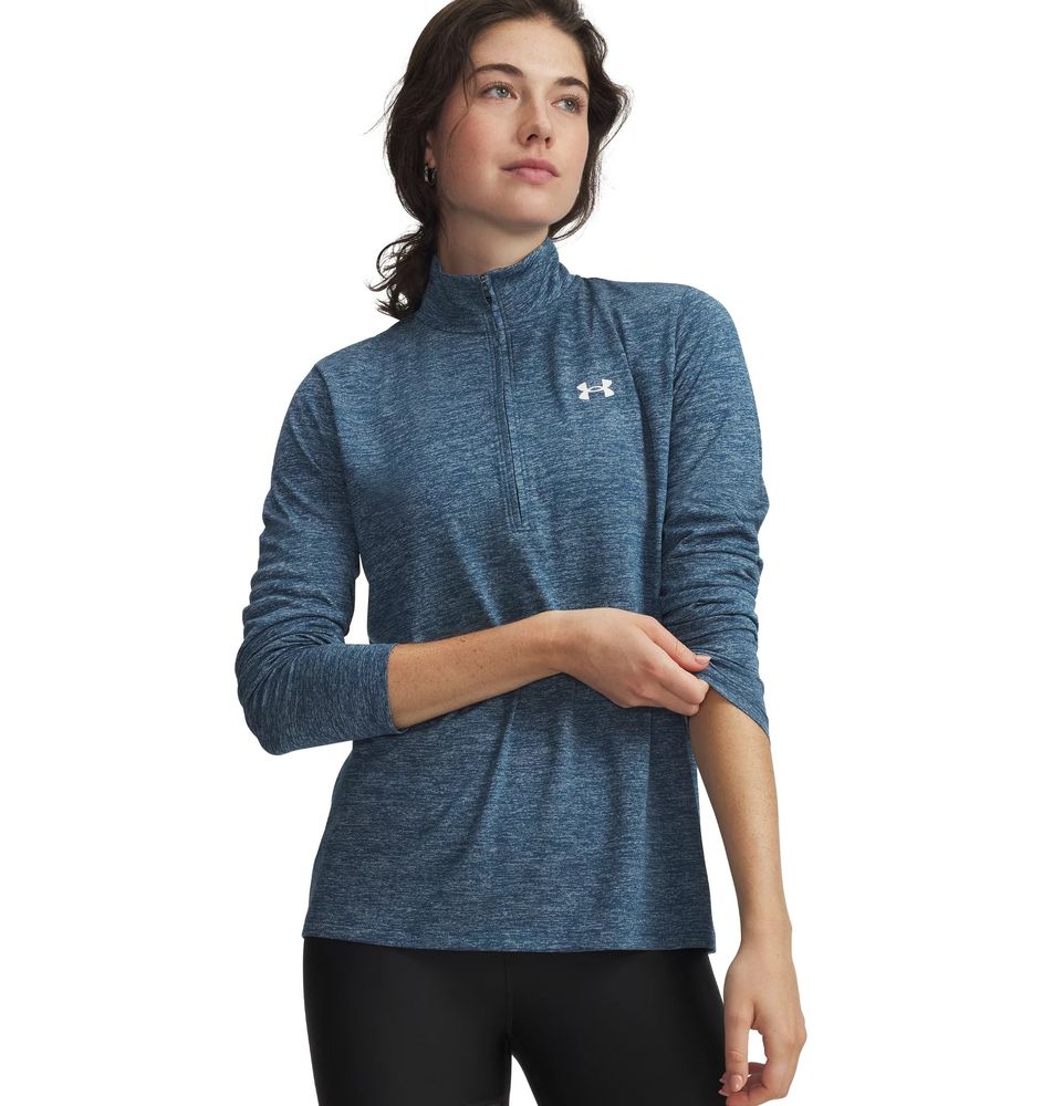 Under Armour  TECH 1/2 ZIP- TWIST - WHAM BLUE