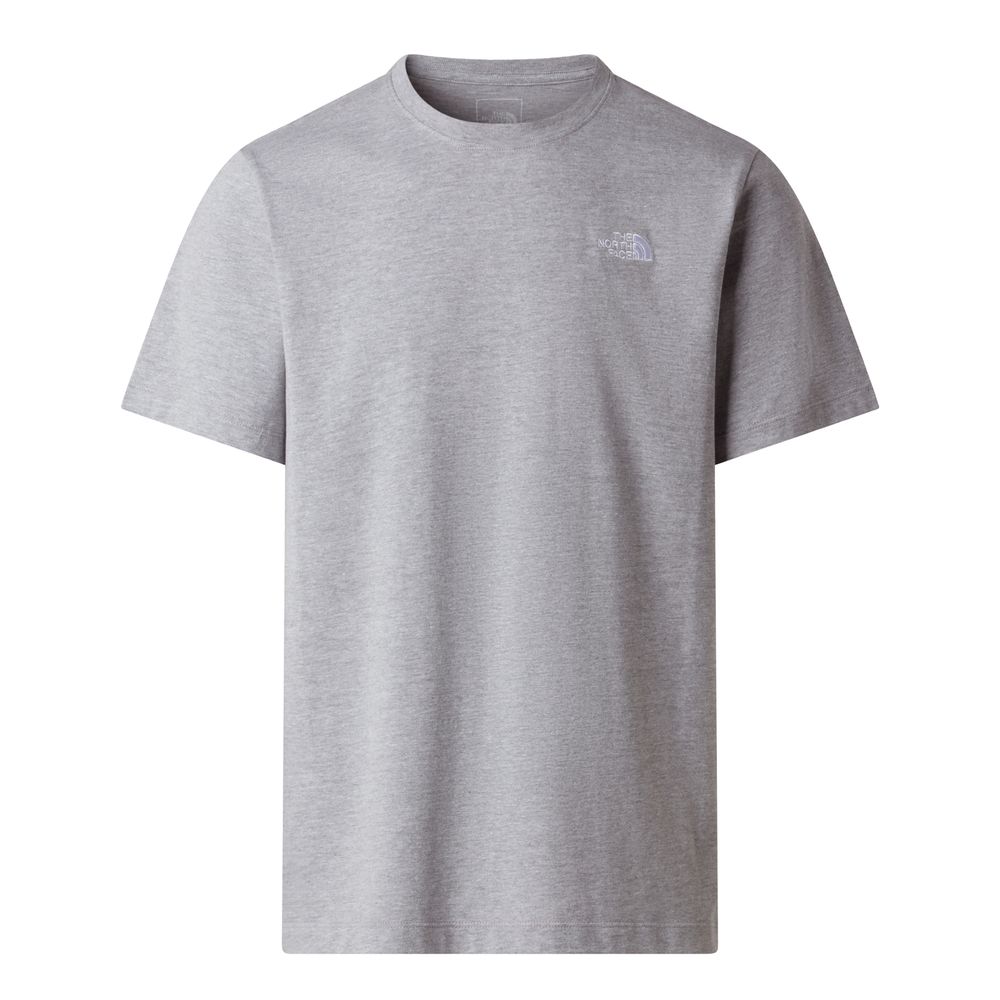 The North Face M EVOLUTION SIMPLE DOME REGULAR SHORT SL - TNF Pale Grey Heather