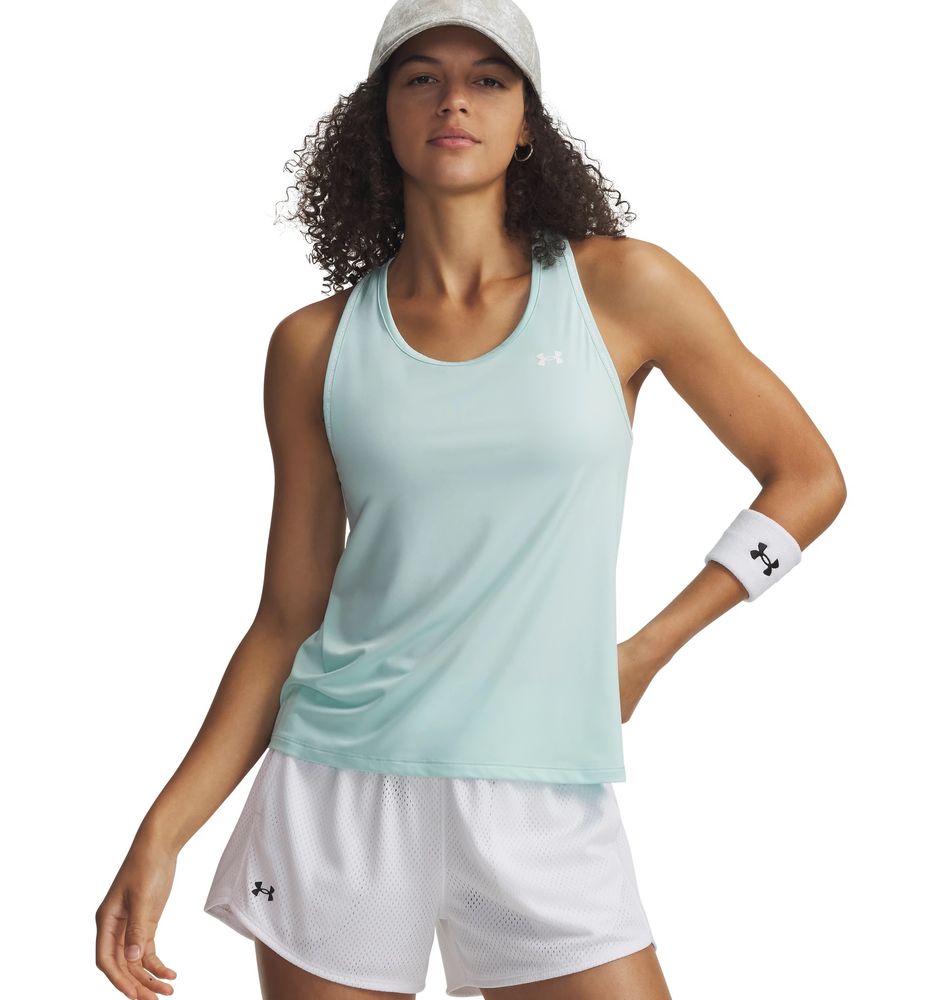 Under Armour TECH KNOCKOUT TANK - REFRESH MINT
