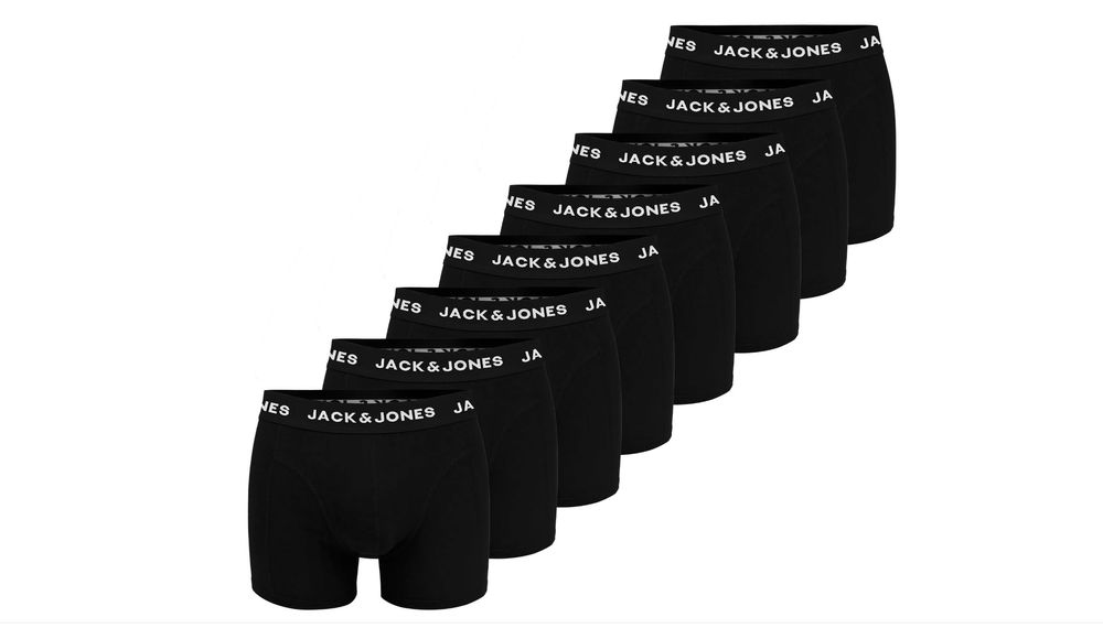JACK & JONES Herren Unterhosen 8er Pack