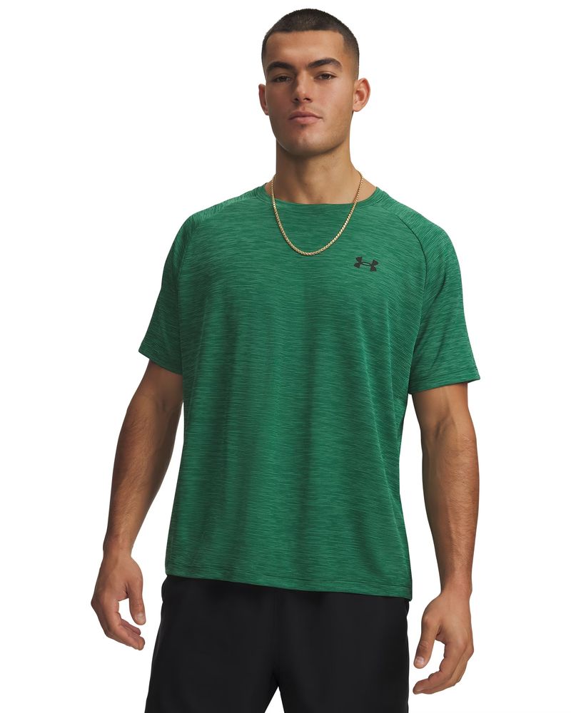 Under Armour Ua Tech Textured Ss - campus ivy