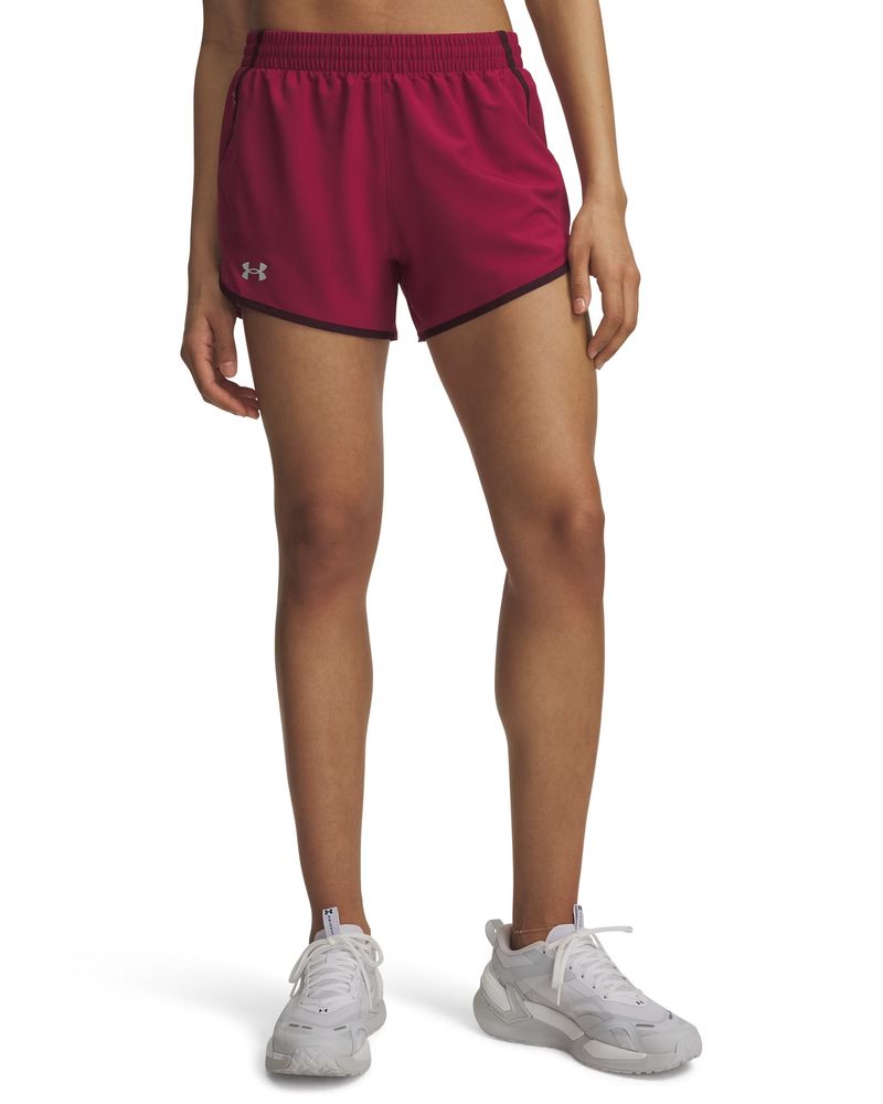 Under Armour Ua Fly By 3'' Shorts - claret