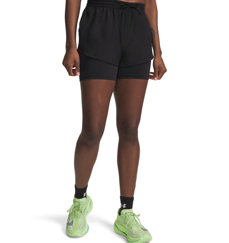 Under Armour Ua Velociti Pro 4" 2N1 Short - ultimate black