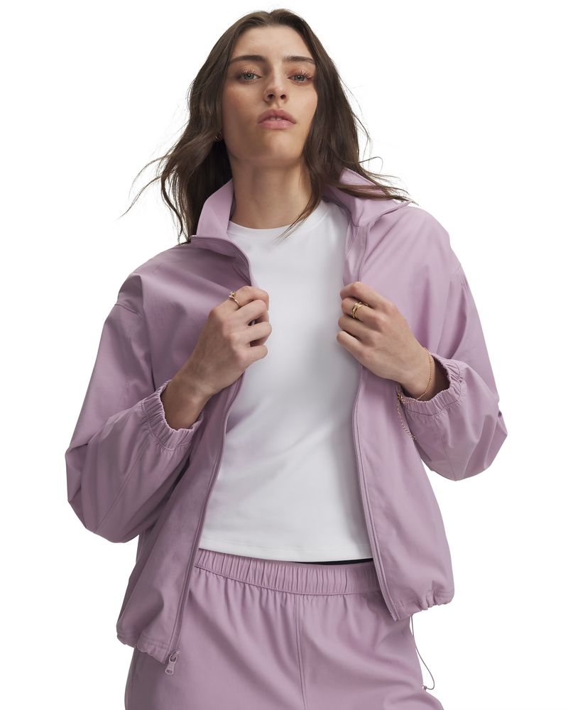Under Armour Unstoppable Wvn Fz - mauve pink